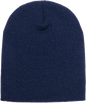 Yupoong 1500KC Classics Short Beanie - Navy - Navy / One Size Fits Most