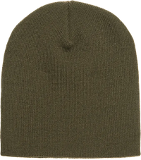 Yupoong 1500KC Classics Short Beanie - Olive - Olive / One Size Fits Most