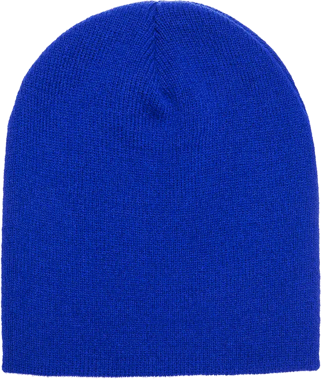 Yupoong 1500KC Classics Short Beanie - Royal - Royal / One Size Fits Most