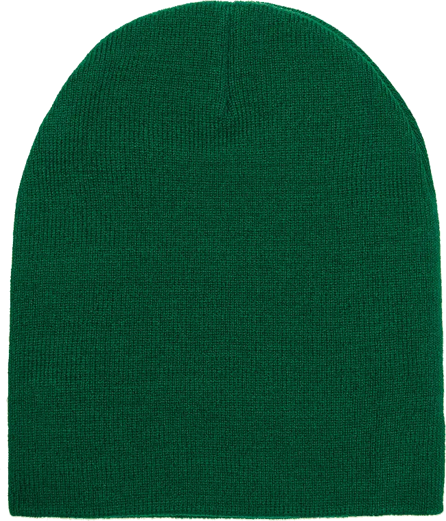 Yupoong 1500KC Classics Short Beanie - Spruce - Forest / One Size Fits Most