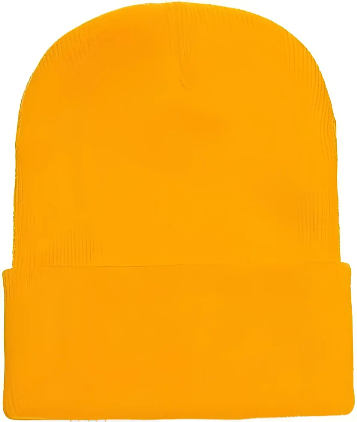 Yupoong 1501KC Classics Cuffed Knit Beanie Gold Gold / One Size Fits Most