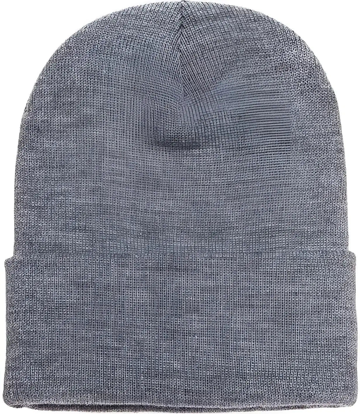 Yupoong 1501KC Classics Cuffed Knit Beanie Heather Gray / One Size Fits Most