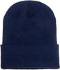 Yupoong 1501KC Classics Cuffed Knit Beanie - Navy - Navy / One Size Fits Most