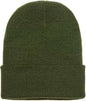 Yupoong 1501KC Classics Cuffed Knit Beanie Olive Olive / One Size Fits Most