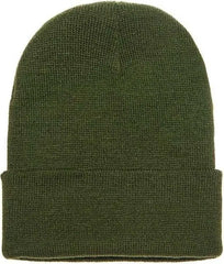Yupoong 1501KC Classics Cuffed Knit Beanie Olive Olive / One Size Fits Most