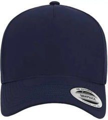 Yupoong 5389AP 5-Panel Snapback with Perforated Cap - Navy - Navy / One Size Fits Most
