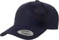 Yupoong 5789M Classics 5 Panel Premium Curved Visor Snapback Cap Navy Navy / 6 5/8’’ 7 5/8’’