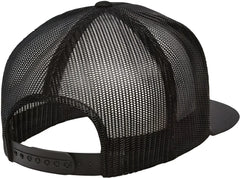 Yupoong 6006 Classics Classic Trucker Cap - Black - Black / 6 5/8’’ - 7 5/8’’