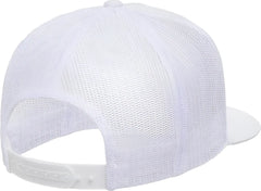 Yupoong 6006 Classics Classic Trucker Cap White White / 6 5/8’’ 7 5/8’’