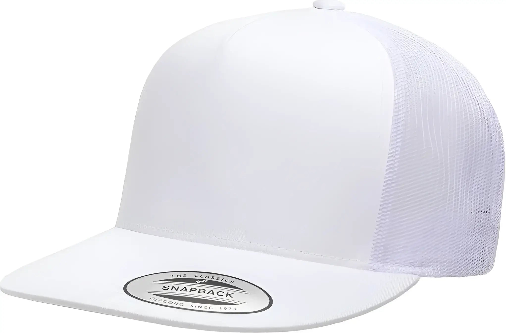 Yupoong 6006 Classics Classic Trucker Cap White White / 6 5/8’’ 7 5/8’’