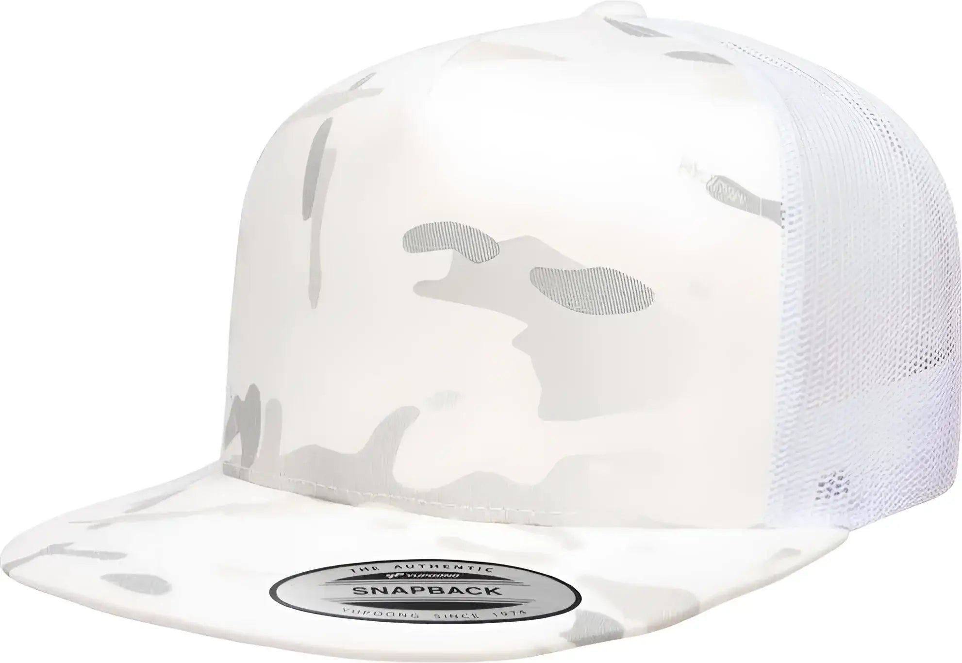 Yupoong 6006MC Classics MultiCam Trucker Meshcap Multicam Alpine White Multi Colored / 6 5/8’’ 7 5/8’’