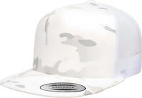 Yupoong 6006MC Classics MultiCam Trucker Meshcap Multicam Alpine White Multi Colored / 6 5/8’’ 7 5/8’’