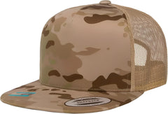 Yupoong 6006MC Classics MultiCam Trucker Meshcap Multicam Arid Tan Multi Colored / 6 5/8’’ 7 5/8’’