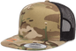 Yupoong 6006MC Classics MultiCam Trucker Meshcap - Multicam Original - Multi-Colored / 6 5/8’’ - 7 5/8’’