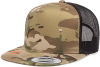 Yupoong 6006MC Classics MultiCam Trucker Meshcap Multicam Original Multi Colored / 6 5/8’’ 7 5/8’’
