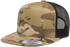 Yupoong 6006MC Classics MultiCam Trucker Meshcap - Multicam Original - Multi-Colored / 6 5/8’’ - 7 5/8’’