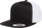 Yupoong 6006T Classics Classic Trucker Cap 2 Tone Black White Black White / 6 5/8’’ 7 5/8’’