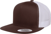 Yupoong 6006T Classics Classic Trucker Cap 2 Tone Brown White Brown White / 6 5/8’’ 7 5/8’’