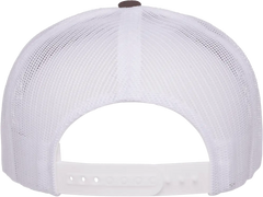 Yupoong 6006T Classics Classic Trucker Cap 2 Tone Brown White Brown White / 6 5/8’’ 7 5/8’’