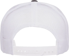Yupoong 6006T Classics Classic Trucker Cap 2 Tone Charcoal White Dark Gray White / 6 5/8’’ 7 5/8’’