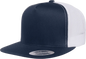 Yupoong 6006T Classics Classic Trucker Cap 2 Tone Navy White Navy White / 6 5/8’’ 7 5/8’’
