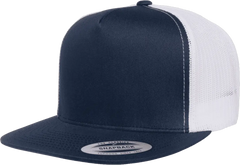 Yupoong 6006T Classics Classic Trucker Cap 2 Tone Navy White Navy White / 6 5/8’’ 7 5/8’’