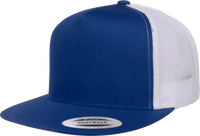 Yupoong 6006T Classics Classic Trucker Cap 2 Tone Royal White Royal White / 6 5/8’’ 7 5/8’’