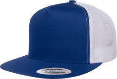 Yupoong 6006T Classics Classic Trucker Cap 2 Tone Royal White Royal White / 6 5/8’’ 7 5/8’’