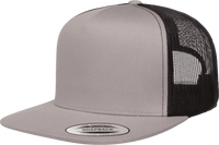 Yupoong 6006T Classics Classic Trucker Cap 2 Tone Silver Black Light Gray Black / 6 5/8’’ 7 5/8’’