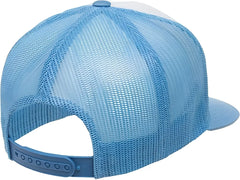 Yupoong 6006W Classics Trucker Cap White Front Columbia Blue White Columbia Blue White / 6 5/8’’ 7 5/8’’