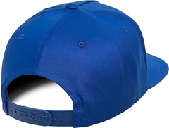 Yupoong 6007 Classics 5 Panel Cotton Twill Snapback Cap Royal Royal / 6 5/8’’ 7 5/8’’