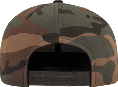 Yupoong 6089CM Classics Premium Snapback Cap Green Camo Multi Colored / 6 7/8’’ 7 1/2’’
