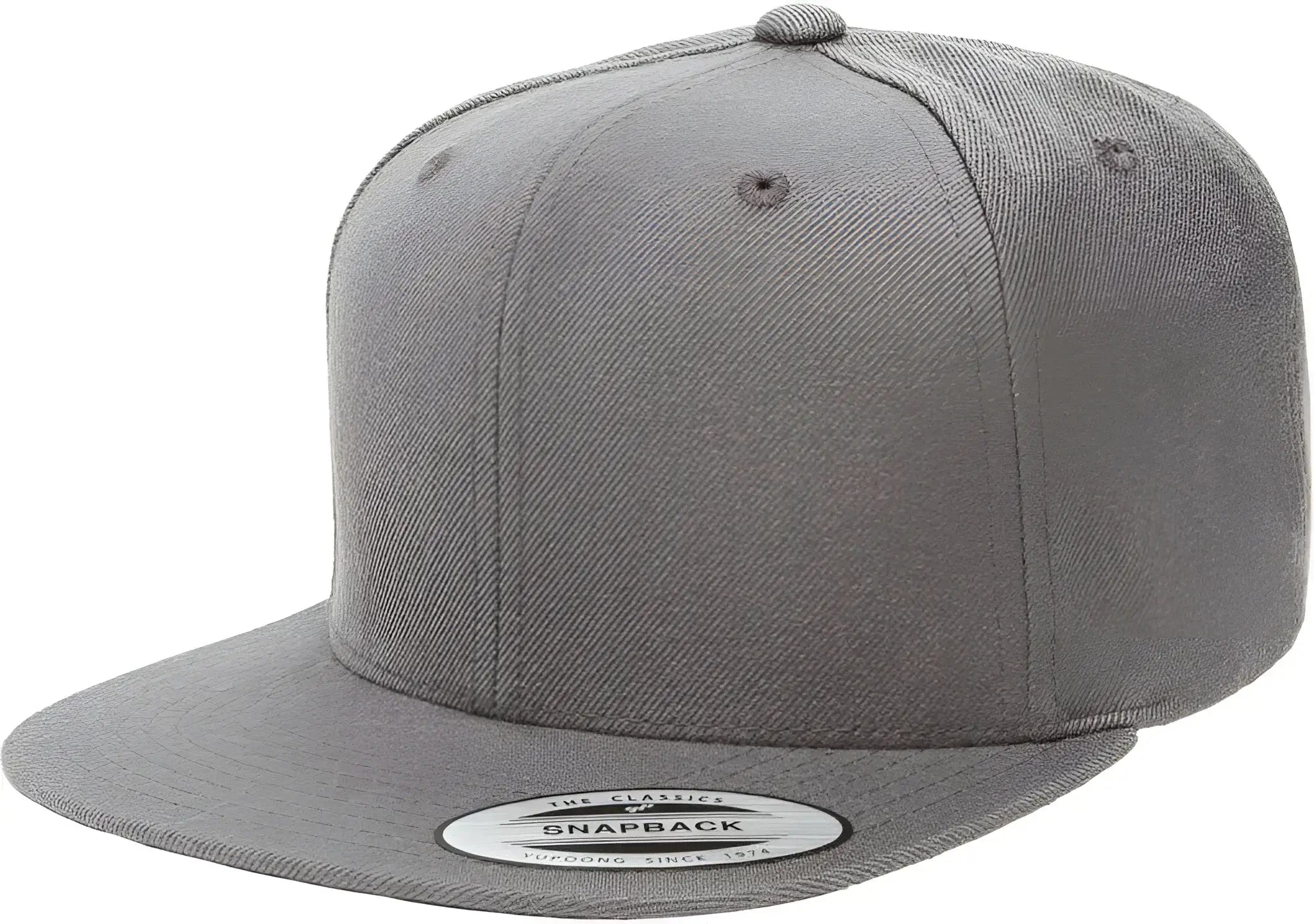Yupoong 6089M Classics Premium Snapback Cap Dark Gray Dark Gray / 6 5/8’’ 7 5/8’’