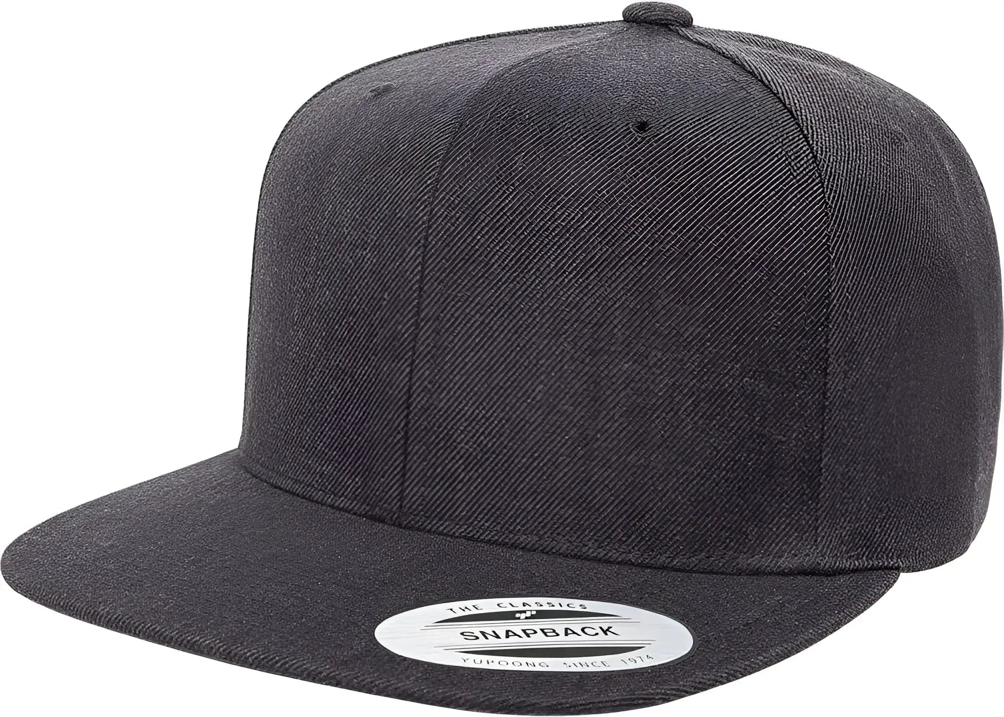 Yupoong 6089M Classics Premium Snapback Cap Dark Heather Dark Gray / 6 5/8’’ 7 5/8’’