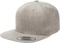 Yupoong 6089M Classics Premium Snapback Cap Heather Gray / 6 5/8’’ 7 5/8’’