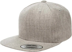 Yupoong 6089M Classics Premium Snapback Cap Heather Gray / 6 5/8’’ 7 5/8’’