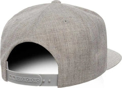 Yupoong 6089M Classics Premium Snapback Cap Heather Gray / 6 5/8’’ 7 5/8’’