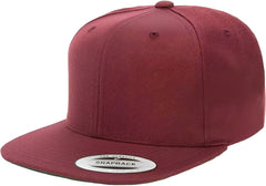 Yupoong 6089M Classics Premium Snapback Cap Maroon Maroon / 6 5/8’’ 7 5/8’’