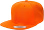 Yupoong 6089M Classics Premium Snapback Cap Orange Orange / 6 5/8’’ 7 5/8’’