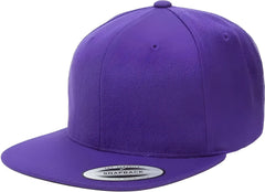 Yupoong 6089M Classics Premium Snapback Cap Purple Purple / 6 5/8’’ 7 5/8’’