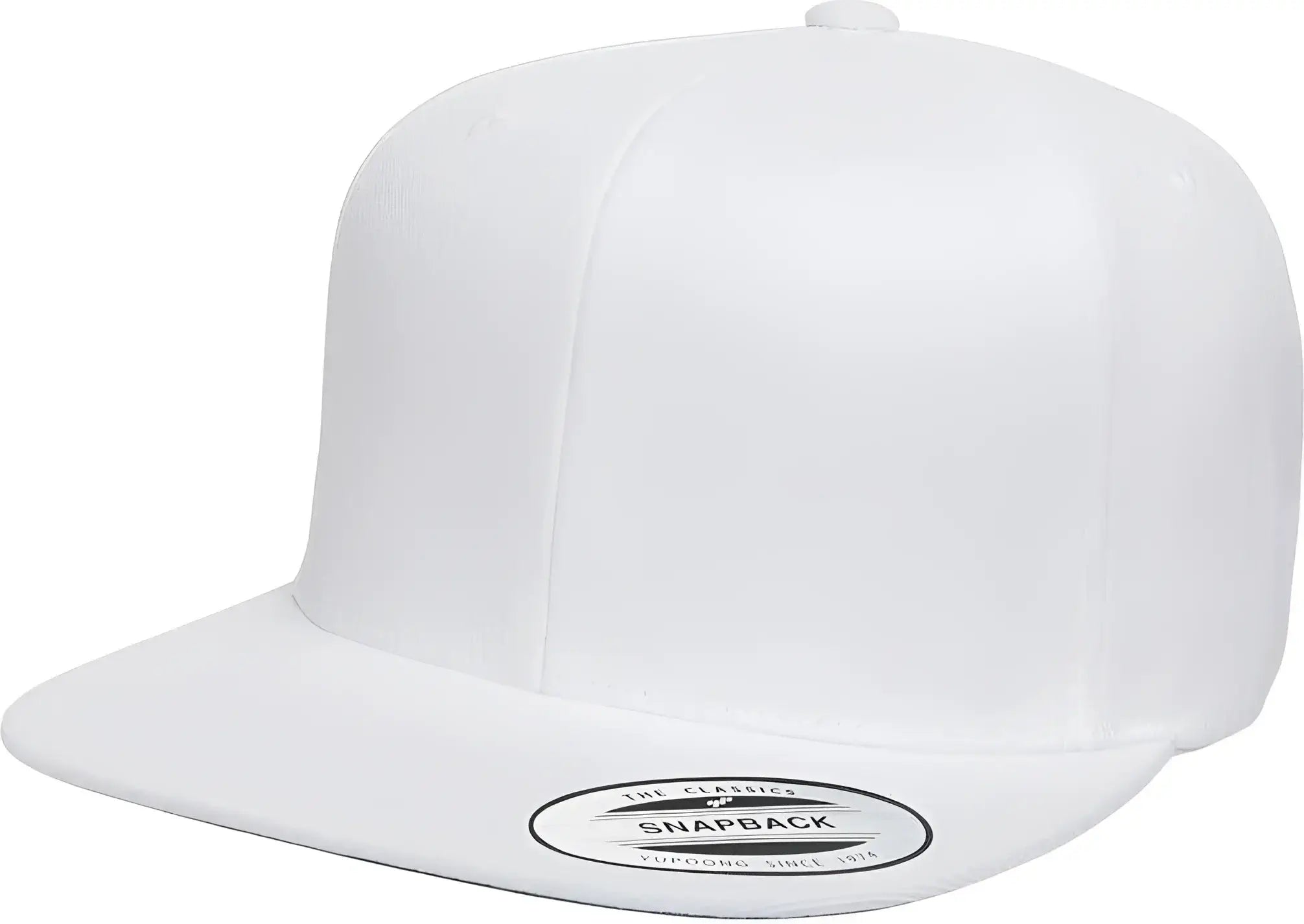 Yupoong 6089M Classics Premium Snapback Cap White White / 6 5/8’’ 7 5/8’’