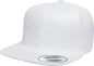 Yupoong 6089M Classics Premium Snapback Cap White White / 6 5/8’’ 7 5/8’’