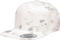 Yupoong 6089MC Classics MultiCam Snapback Cap - Multicam Alpine - Multi-Colored / 6 5/8’’ - 7 5/8’’