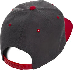 Yupoong 6089MT Classics Premium Snapback Cap 2-Tone - Dark Heather Red - Dark Gray Red / 6 5/8’’ - 7 5/8’’