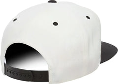 Yupoong 6089MT Classics Premium Snapback Cap 2 Tone Natural Black Natural Black / 6 5/8’’ 7 5/8’’