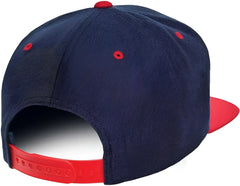 Yupoong 6089MT Classics Premium Snapback Cap 2 Tone Navy Red Navy Red / 6 5/8’’ 7 5/8’’