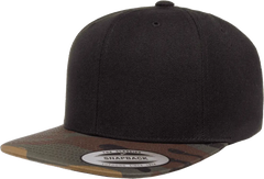 Yupoong 6089TC Classics Premium Snapback Cap Black Camo Multi Colored / 6 5/8’’ 7 5/8’’
