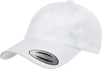 Yupoong 6245CM Classics Classic Dad Cap - White - White / 6 5/8’’ - 7 5/8’’