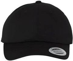 Yupoong 6245EC Eco-Washed Dad Cap - Black - Black / 6 5/8’’ - 7 3/8’’