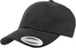 Yupoong 6245PT Classics Peached Cotton Twill Dad Cap - Black - Black / 6 5/8’’ - 7 5/8’’